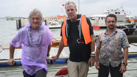 Amazon Studios James May, Jeremy Clarkson and Richard Hammond