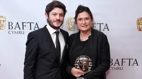 Anthony Harvey/BAFTA Bethan Jones - Sian Phillips Award with Iwan Rheon