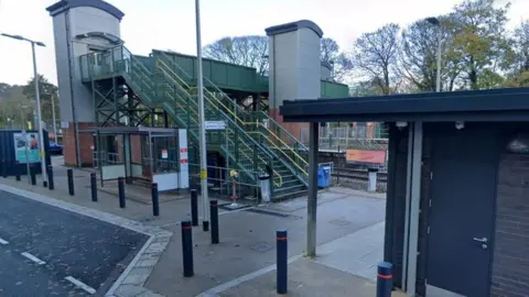 Google Radyr rail station