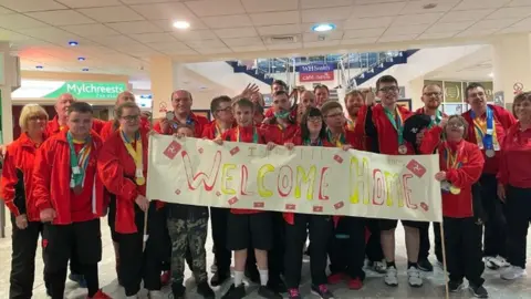 Manx Radio Isle of Man Special Olympics team 2022