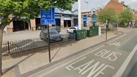 Google Hull bus lane