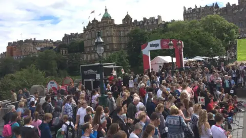 BBC Edinburgh fringe pic