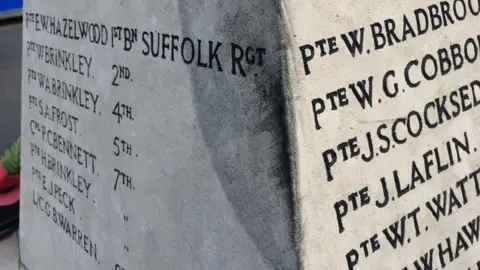 Andy Burt Norton War Memorial