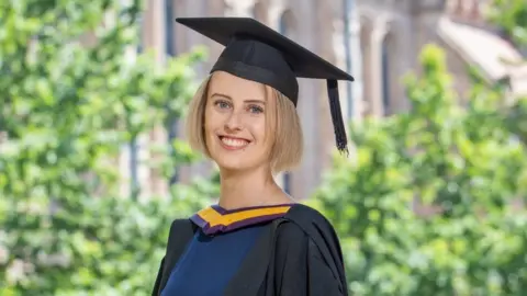 The University of Manchester Laura Nuttall on her graduation day