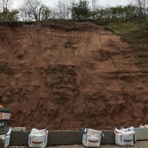 Mansfield District Council Berry Hill quarry landslide