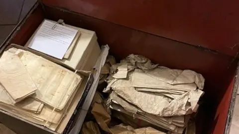 Rushcliffe Borough Council Documents in chest