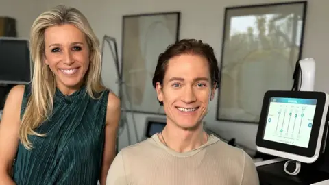 BBC Lara and tech entrepreneur, Bryan Johnson