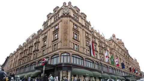 Getty Images Harrods exterior shot