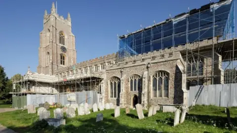 Historic England Archive Church of St Mary, Stoke by Nayland, Suffolk