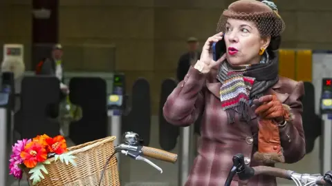 Getty Images Tweed Run participant