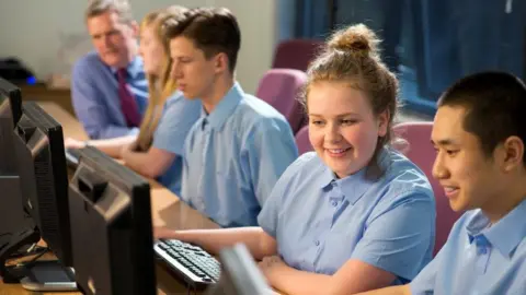 Getty Images Children in computing lesson