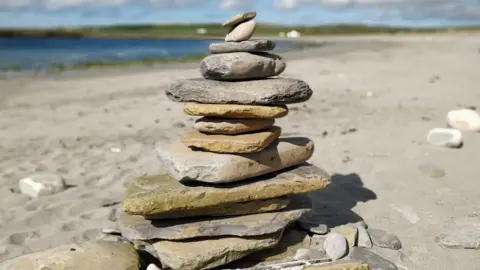 BBC Stack of rocks