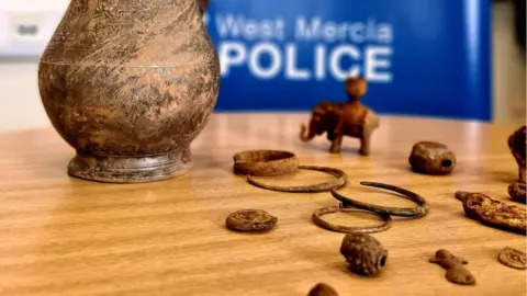 West Mercia Police Some of the recovered items