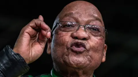 AFP Jacob Zuma in 2017.
