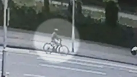 BBC CCTV screengrab of Noah Donohoe