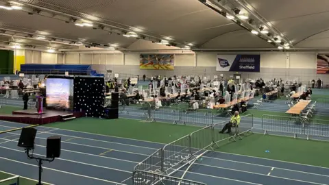 Sheffield City Council The count in Sheffield