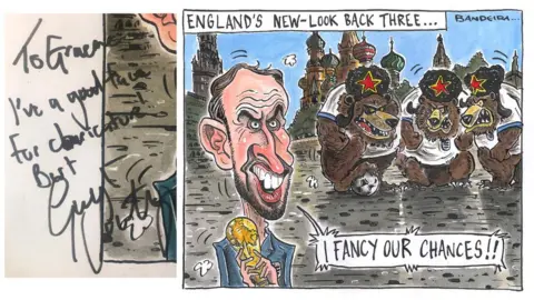 Graeme Bandeira/Yorkshire Post The cartoon