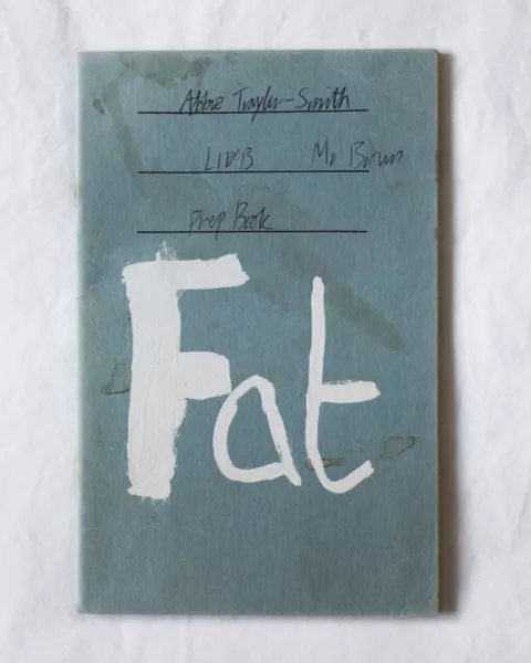 Abbie Trayler-Smith Photographer Abbie wrote the word 'FAT' in Tipp-Ex on her school book when she was an overweight schoolgirl