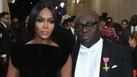 Getty Images Naomi Campbell and Edward Enninful