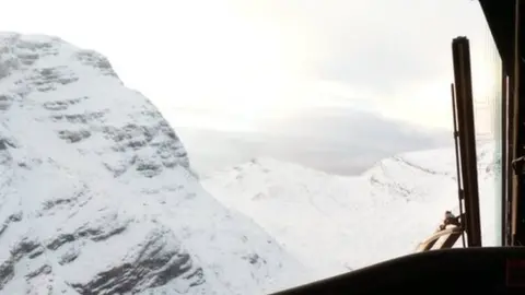 Scott Sharman View from helicopter