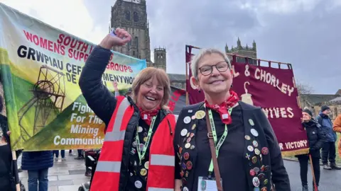 BBC Women's march through Durham City
