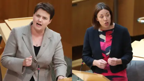 PA Ruth Davidson and Kezia Dugdale