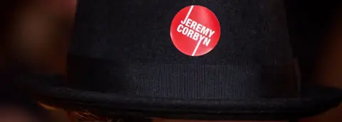 Getty Images Jeremy Corbyn supporter