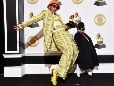 Getty Images Anderson .Paak and son Rasheed