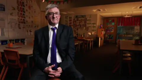 Russell Scott Primary in Denton, Greater Manchester, head teacher Steve Marsland