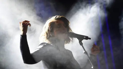 Getty Images Jessie Ware singing