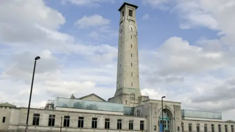 Getty Images Southampton Civic Centre clock tower