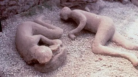 Bodies in Pompeii