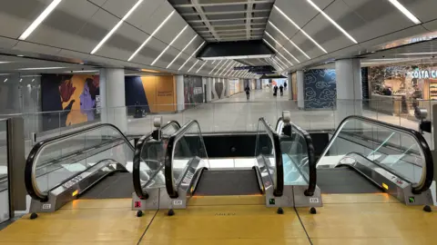 Escalators in the Sidings