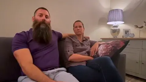 BBC Key workers Kevin and Melissa Antwhistle