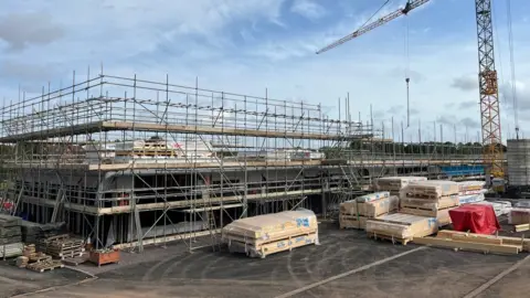 Somerset Council School building site