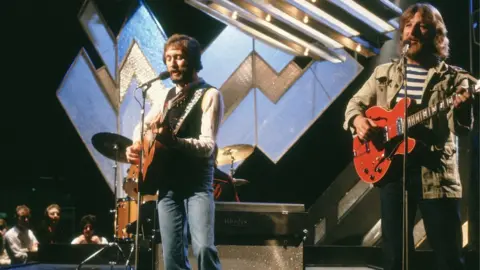 Chas and Dave performing on Top of the Pops in 1978