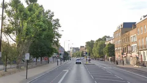 Google Commercial Road in Tower Hamlets