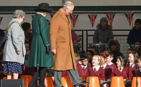 PA Media The Prince of Wales and the Duchess of Cornwall