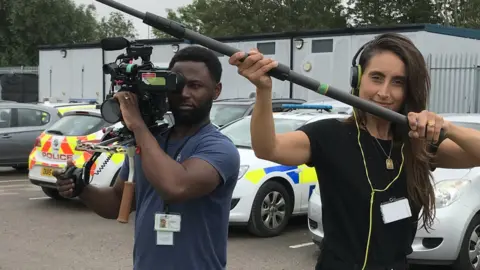 Filming of 24 Hours In Police Custody