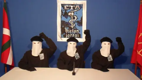 Getty Images Eta militants, 2011