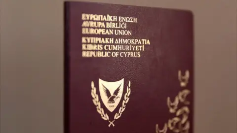 Reuters Cyprus passport, file pic