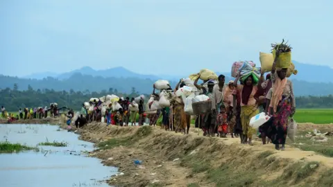 Getty Images Rohingya refugees