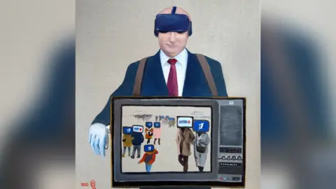 Peterborough Cathedral Russian Games series. Propaganda. 2022 by Mariya Myronova