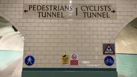 BBC Tunnel for pedestrians and cyclists