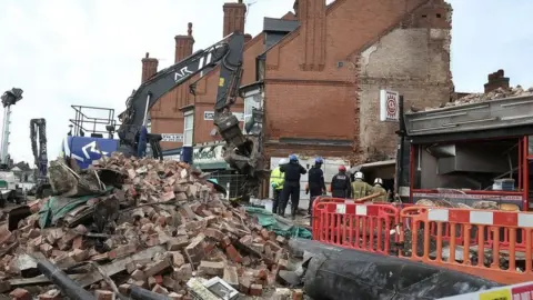 PA Aftermath of Hinckley Road shop blast