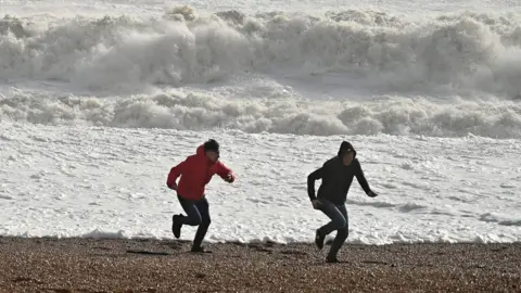 Glyn Kirk/Getty Images Brighton beach