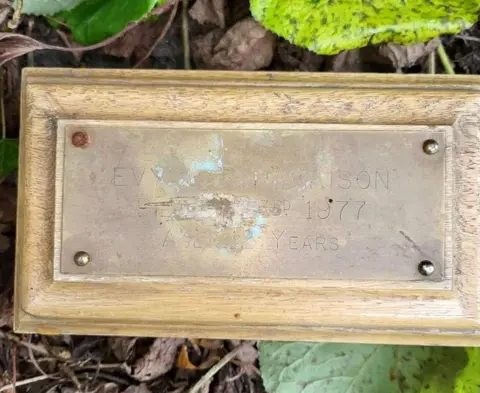 BBC Casket containing 12-year-old girl's ashes