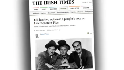 The Irish Times Screengrab from The Irish Times website