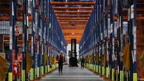 Getty Images Sainsbury's distribution centre