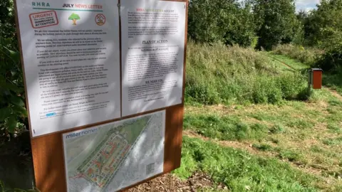 BBC/Oli Constable Land earmarked for development